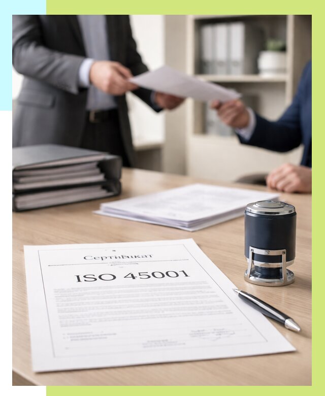Сертификат ISO 45001 в Кондопоге под ключ от 45684 р. | Сертэкс
